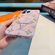Kitlife Louis Vuitton Pink Phone Case with Fine Glitter - 5