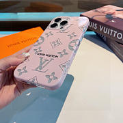 Kitlife Louis Vuitton Pink Phone Case with Fine Glitter - 4