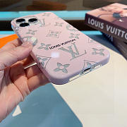 Kitlife Louis Vuitton Pink Phone Case with Fine Glitter - 3