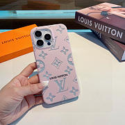 Kitlife Louis Vuitton Pink Phone Case with Fine Glitter - 2