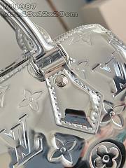 Kitlife Louis Vuitton Speedy Bandoulière 20 Silver M11987 13.5x12x20.5cm - 2