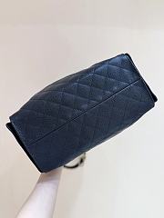 Kitlife Chanel 25C Drawstring Bucket Hobo Bag Black Grained Calfskin AS5311 40x30x15cm  - 3