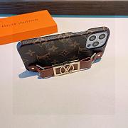 Kitlife Louis Vuitton Dauphine Phone Case Brown - 2