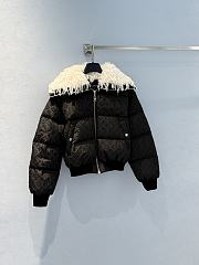 Kitlife Louis Vuitton LV Ski  Feather Collar Puffer Jacket - 1