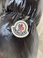 Kitlife Moncler Glareins Braided Trim Hooded Short Down Jacket Black - 6