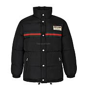 Kitlife Gucci Padded Down Jacket Black Unisex  - 1