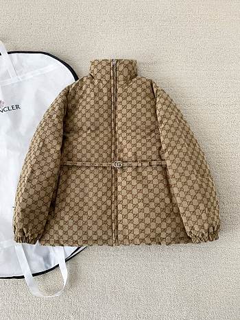 Kitlife Gucci GG Canvas Bomber Jacket Beige