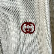 Kitlife Gucci Wool Knit Cardigan White Unisex   - 6