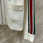 Kitlife Gucci Wool Knit Cardigan White Unisex   - 5