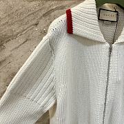 Kitlife Gucci Wool Knit Cardigan White Unisex   - 3