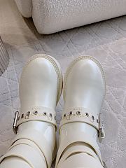 Kitlife Dior Platform Boots White - 3