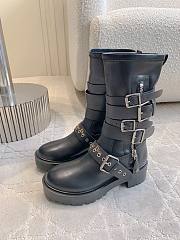 Kitlife Dior Platform Boots Black - 1