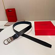 Kitlife Ferragamo Belts Silver Hardware - 4