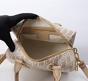 Kitlife Dior Groove 25 Bag Natural Dior Oblique Jacquard 25×19×16cm - 3