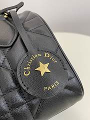 Kitlife Dior Groove 20 Bag Black Macrocannage Calfskin - 20.5x13.5x12cm - 6