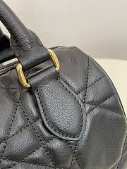 Kitlife Dior Groove 20 Bag Black Macrocannage Calfskin - 20.5x13.5x12cm - 2