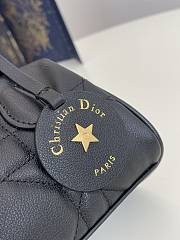 Kitlife Dior Groove 16 Bag Black Macrocannage Calfskin -17x10x8cm - 4