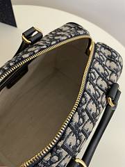 Kitlife Dior Groove 25 Bag Blue Dior Oblique Jacquard 25x19x16cm  - 3