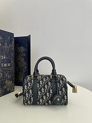 Kitlife Dior Groove 20 Bag Blue Dior Oblique Jacquard 20.5x13.5x12cm - 1