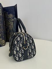 Kitlife Dior Groove 20 Bag Blue Dior Oblique Jacquard 20.5x13.5x12cm - 3