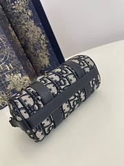 Kitlife Dior Groove 16 Bag Blue Dior Oblique Jacquard 17x10x8cm - 6