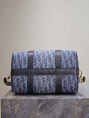 Kitlife Dior Groove 25 Bag Blue Demin Dior Oblique Jacquard 25x19x16cm - 6