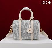 Kitlife Dior Groove 25 Bag Light Blue Demin Dior Oblique Jacquard 25x19x16cm  - 1