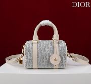 Kitlife Dior Groove 20 Bag Light Blue Demin Dior Oblique Jacquard 20.5x13.5x12cm - 1