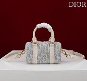 Kitlife Dior Groove 16 Bag Light Blue Denim Dior Oblique Jacquard 17x10x8cm  - 6