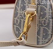 Kitlife Dior Groove 16 Bag Light Blue Denim Dior Oblique Jacquard 17x10x8cm  - 4