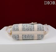 Kitlife Dior Groove 16 Bag Light Blue Denim Dior Oblique Jacquard 17x10x8cm  - 3