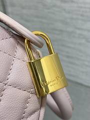 Kitlife Dior Groove 20 Bag Pink Macrocannage Calfskin - 20.5x13.5x12cm - 4