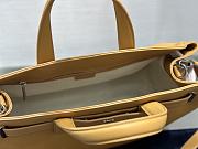 Kitlife Dior Medium Normandie Tote Bag Brown Dior Icons Calfskin 42x27.5x17cm - 3