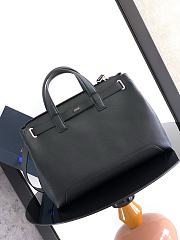 Kitlife Dior Medium Normandie Tote Bag Black Dior Icons Calfskin 42x27.5x17cm  - 1