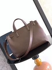 Kitlife Dior Medium Dior Normandie Tote Bag Dark Brown Dior Icons Calfskin 42x27.5x17cm  - 6