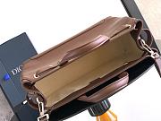 Kitlife Dior Medium Dior Normandie Tote Bag Dark Brown Dior Icons Calfskin 42x27.5x17cm  - 2