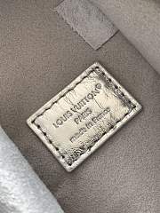 Kitlife Louis Vuitton Side Trunk MM LV Ski Silver M26223 23.5x16x8.5cm - 2