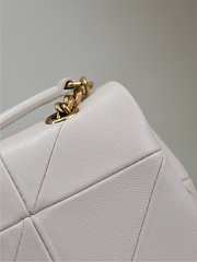 Kitlife Saint Laurent Jamie 4.3 Mini Bag In White Lambskin 515820 20×12.5×6.5cm  - 5