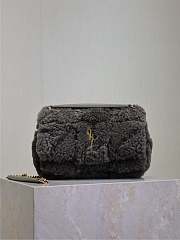 Kitlife Saint Laurent Jamie 4.3 Mini Bag In Green Lambskin Fur 515820 20×12.5×6.5cm - 1