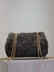 Kitlife Saint Laurent Jamie 4.3 Mini Bag In Green Lambskin Fur 515820 20×12.5×6.5cm - 3