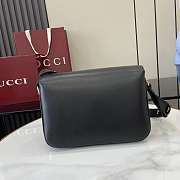 Kitlife Gucci Horsebit 1955 Aura Small Shoulder Bag Black 847063 26x17.5x10cm - 6