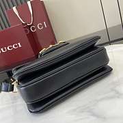 Kitlife Gucci Horsebit 1955 Aura Small Shoulder Bag Black 847063 26x17.5x10cm - 4