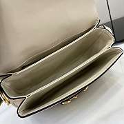 Kitlife Gucci Horsebit 1955 Aura Small Shoulder Bag White 847063 26x17.5x10cm - 6