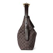 Kitlife Gucci Beatrix Large Tote Bag Dark Brown Original GG Canvas 850546 40x36x12cm - 6