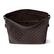 Kitlife Gucci Beatrix Large Tote Bag Dark Brown Original GG Canvas 850546 40x36x12cm - 4