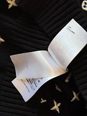 Kitlife Louis Vuitton Monogram Knit Top Black - 3