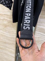 Kitlife Louis Vuitton Belted Short Wrap Pea Coat So Black - 5