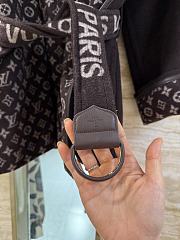 Kitlife Louis Vuitton Belted Short Wrap Pea Coat Dark Brown - 5