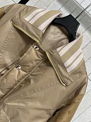 Kitlife Louis Vuitton Brown Nylon Satin Bomber - 4