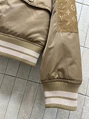 Kitlife Louis Vuitton Brown Nylon Satin Bomber - 2